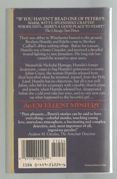 An Excellent Mystery crime Detective Detective Fiction Historical Mystery Medieval Medieval Fiction mystery used Books