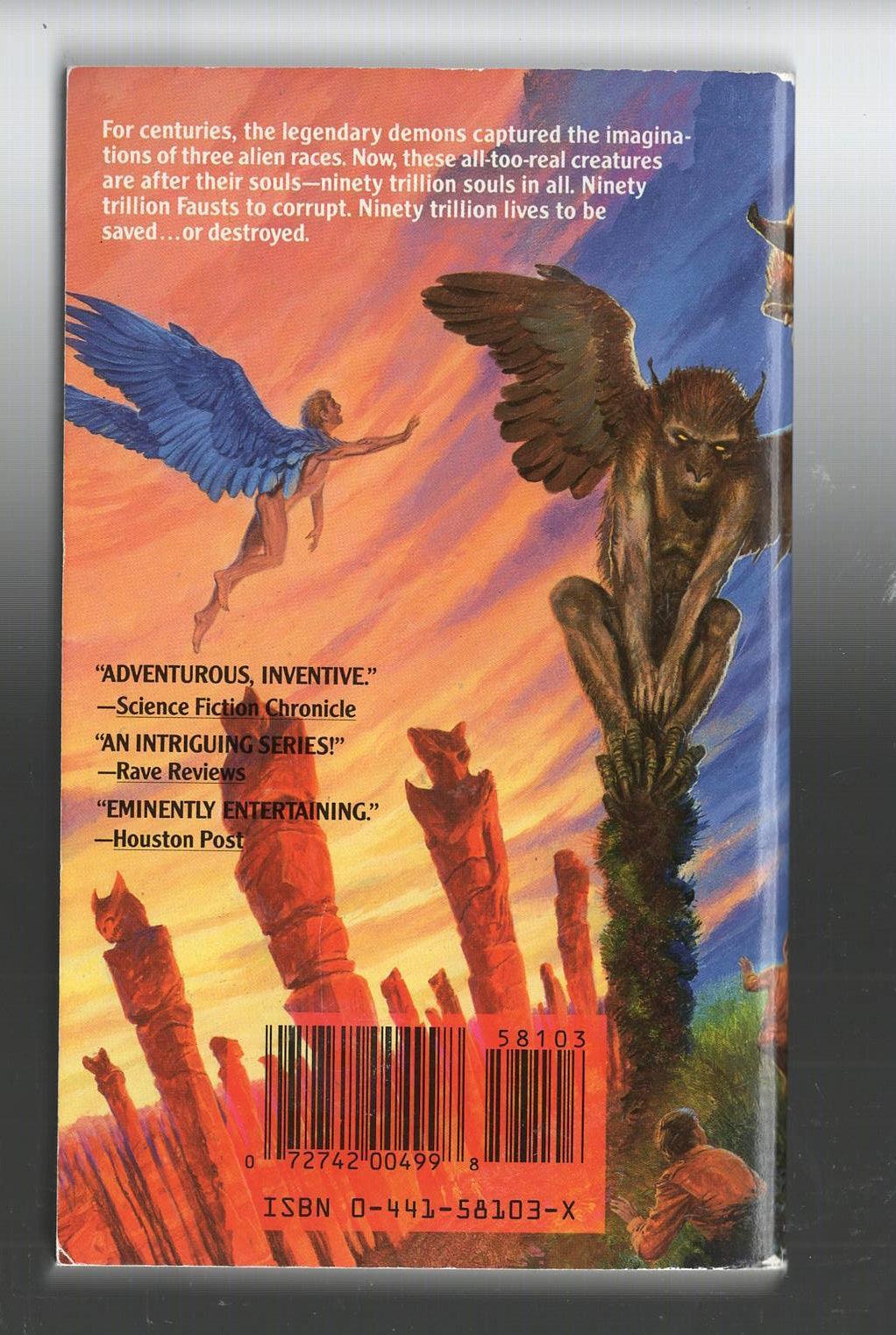 Ninety Trillion Fausts Aliens Science science fiction Science Fiction Fantasy Space Opera used Books