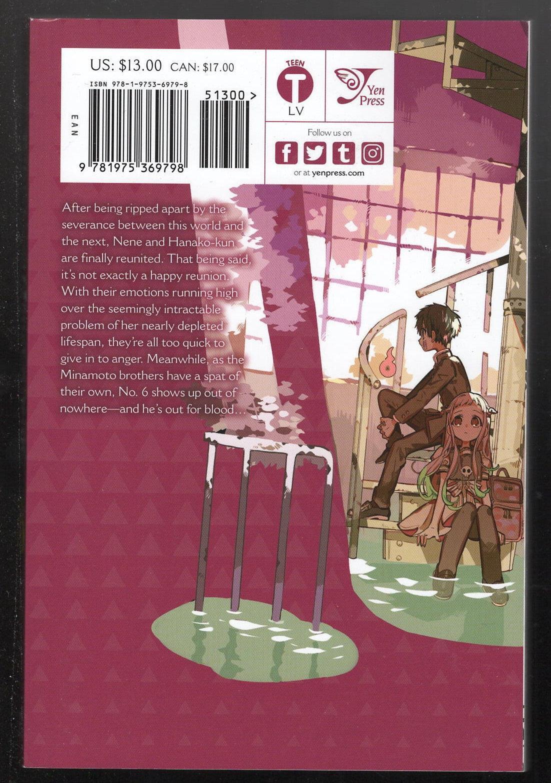 Toilet-bound Hanako-Kun vol. 18 Adventure Graphic Novels Haunted horror Manga mystery Paranormal Mystery Romance Romantic Suspense Supernatural Teen Young Adult Books