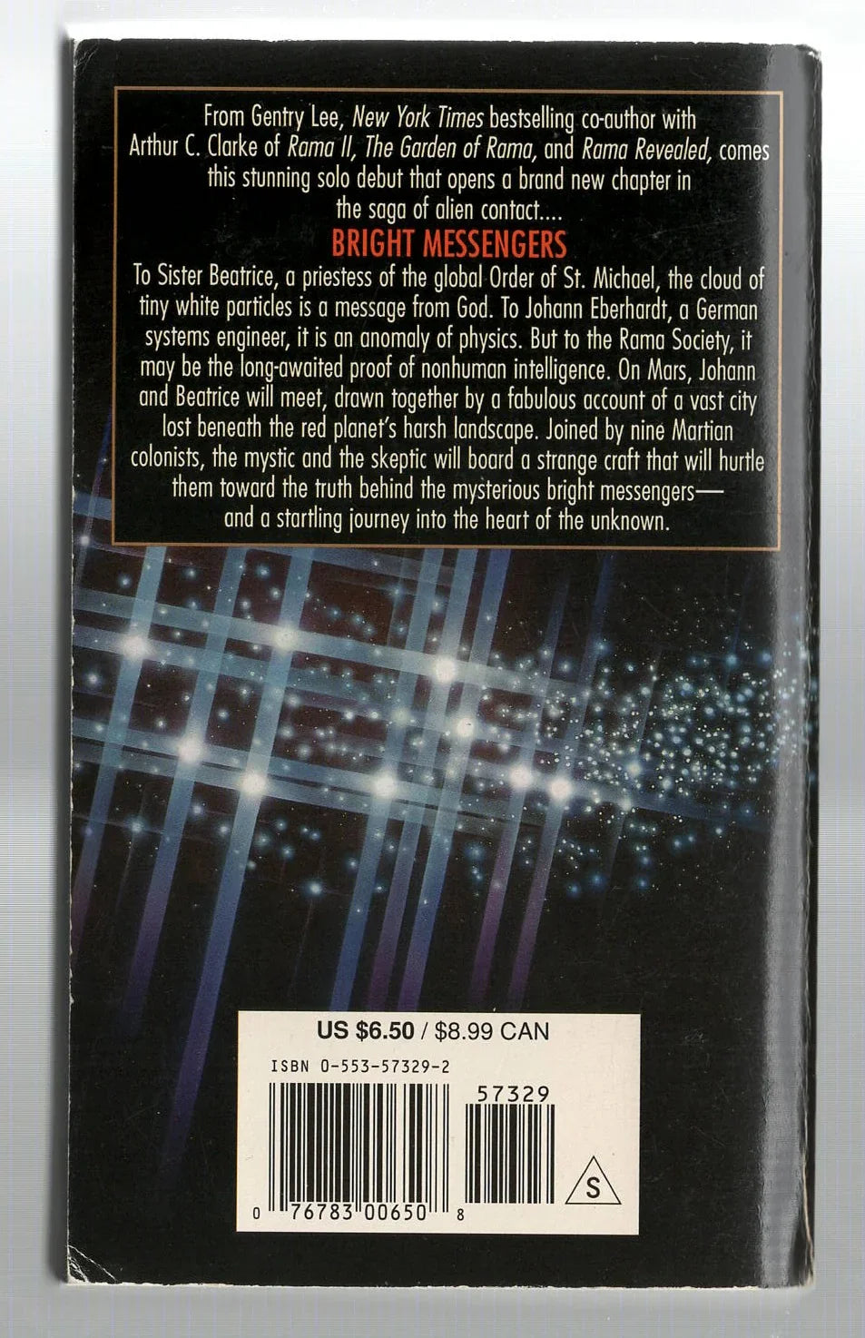 Bright Messengers science fiction Space Space Exploration Speculative Fiction used Books