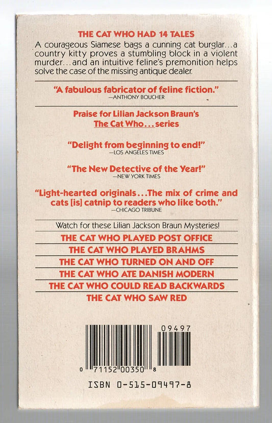 The Cat Who Had 14 Tales - Hasberts