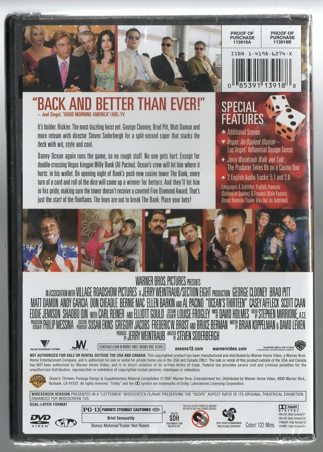 Ocean's Thirteen - Hasberts