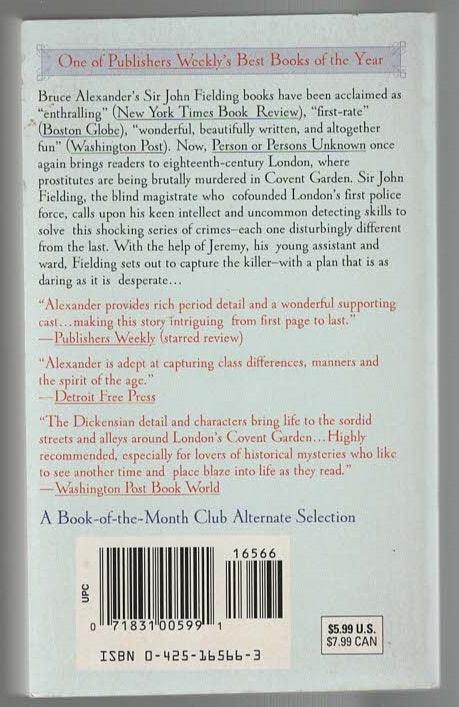 Person Or Persons Unknown Brit Lit British Literature British Mystery Cozy Mystery crime Crime Fiction Crime Thriller Detective Detective Fiction historical fiction Historical Mystery mystery used Books