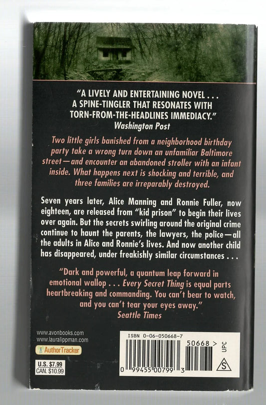 Every Secret Thing Crime Fiction mystery mystery thriller Suspense used Books