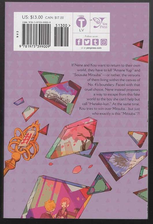 Toilet-bound Hanako-Kun vol. 10 Adventure Ghost Haunted horror Manga mystery Paranormal Mystery Romance Teen Urban Fantasy Young Adult Books