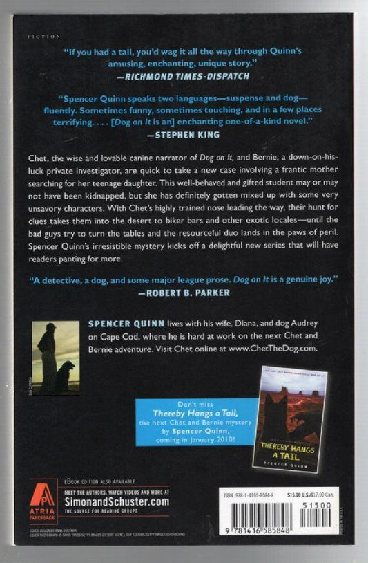 Dog On It Adventure crime Crime Fiction Crime Thriller Detective Fiction mystery used Books