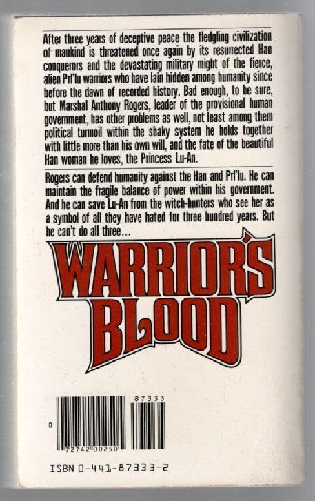 Warrior's Blood Action Adventure Classic Science Fiction science fiction Space Opera used Vintage Books