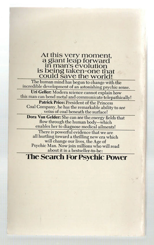 The Search For Psychic Power - Hasberts