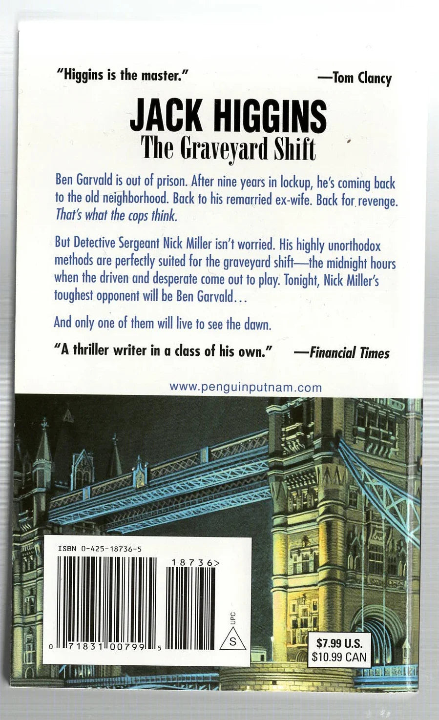 The Graveyard Shift Action crime Espionage mystery mystery thriller used Books