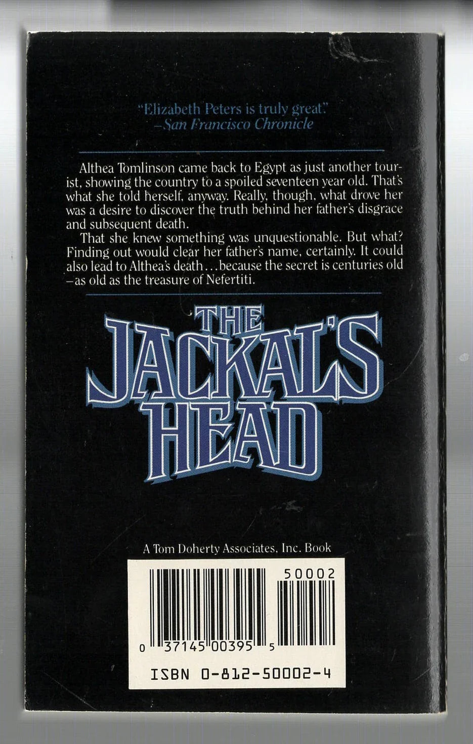 The Jackal's Head archaeology historical fiction mystery mystery thriller Romance used Books