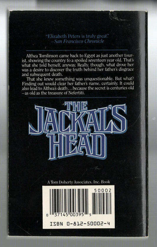 The Jackal's Head archaeology historical fiction mystery mystery thriller Romance used Books