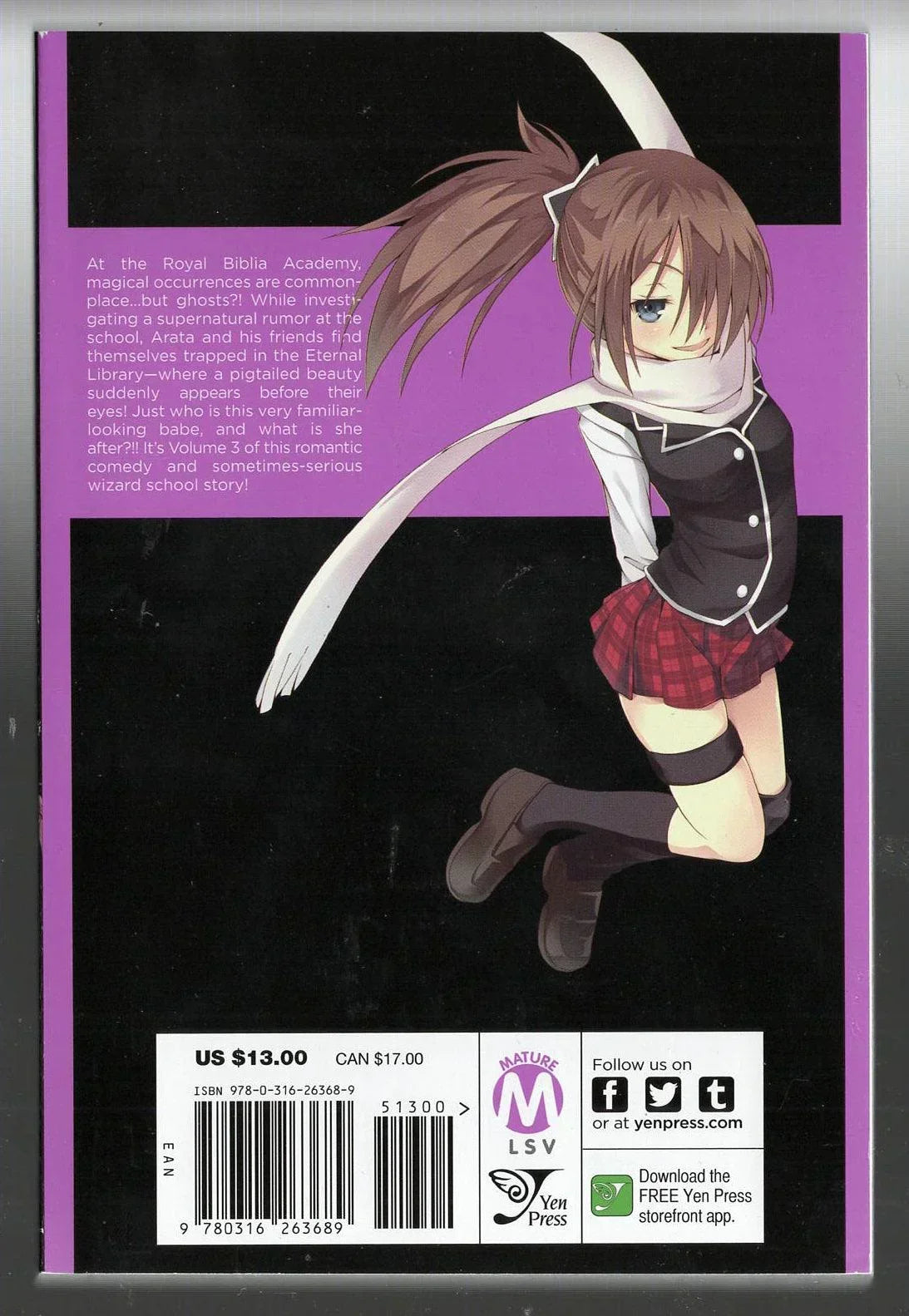 Trinity Seven 3 Graphic Novels Manga used Books