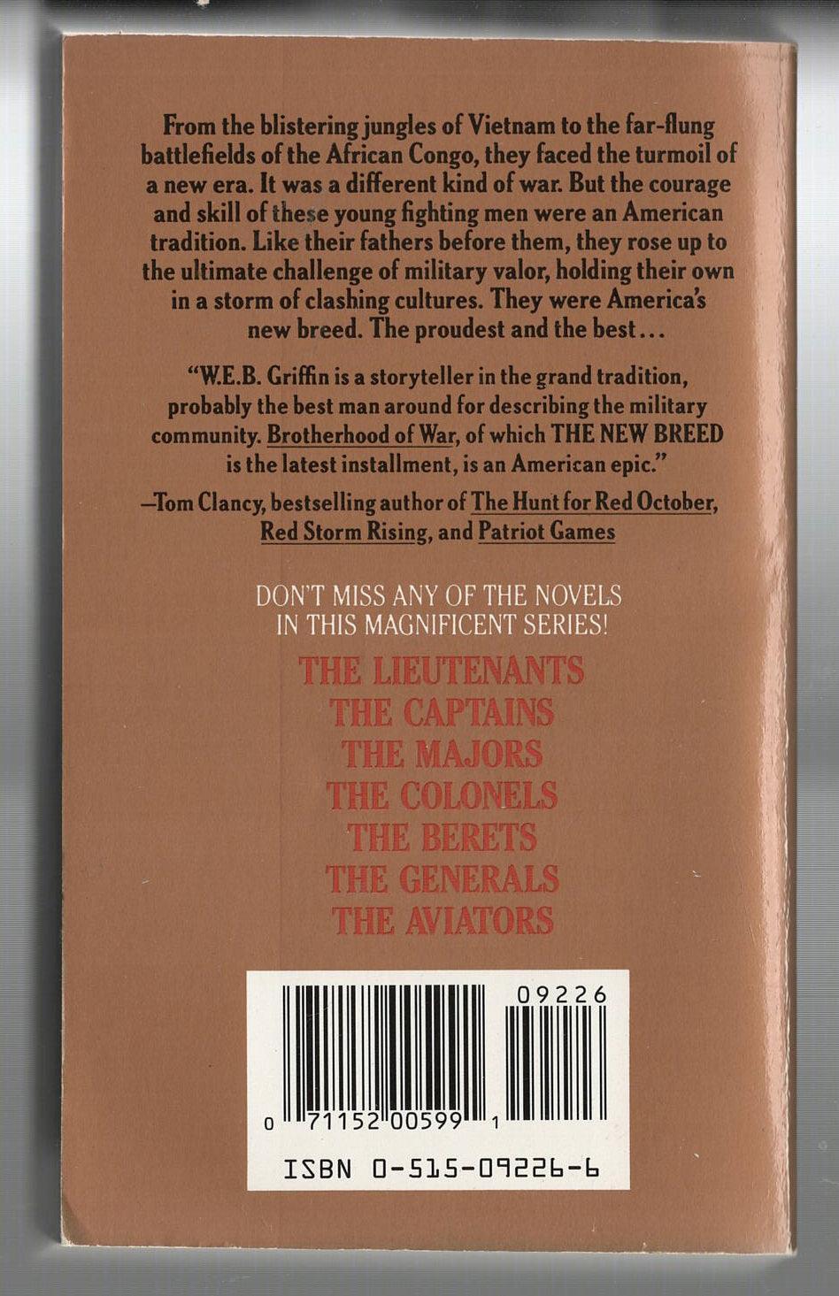 The New Breed historical fiction Military History used Vietnam War War Books