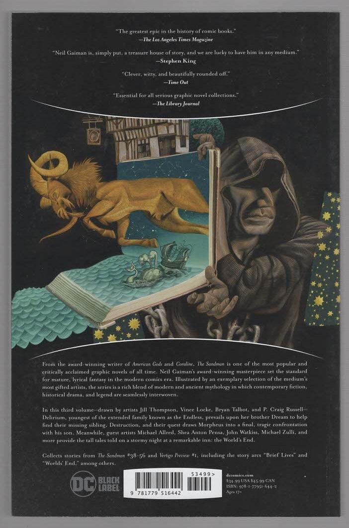 The Sandman Adventure Comic Book fantasy Graphic Novels horror Noir Paranormal Paranormal Mystery science fiction Urban Fantasy Books