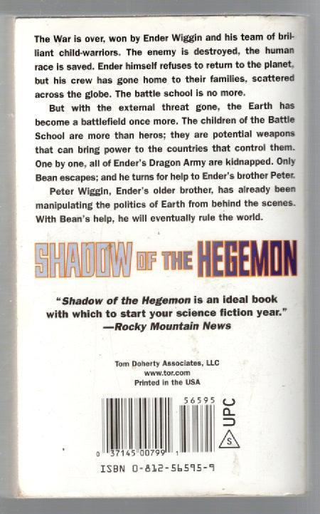 Shadow Of The Hegemon Adventure science fiction Space Opera used Books