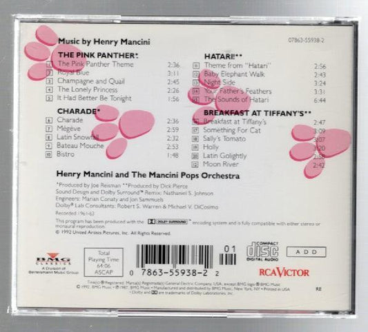 The Pink Panther And Other Hits Classical Music Musical Soundtrack CD