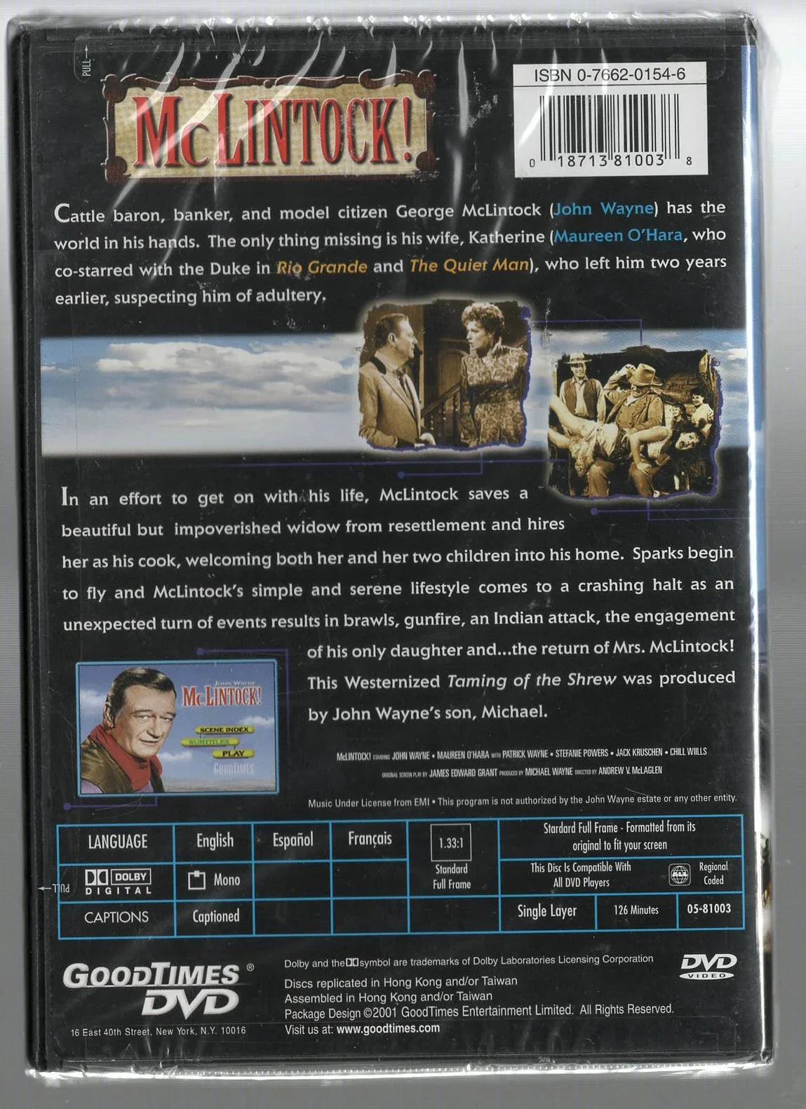 McLintock Comedy Movies used Movie