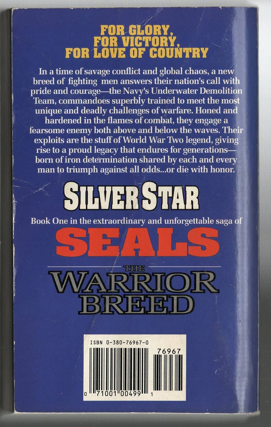 Silver Star Action Military Fiction used War Books