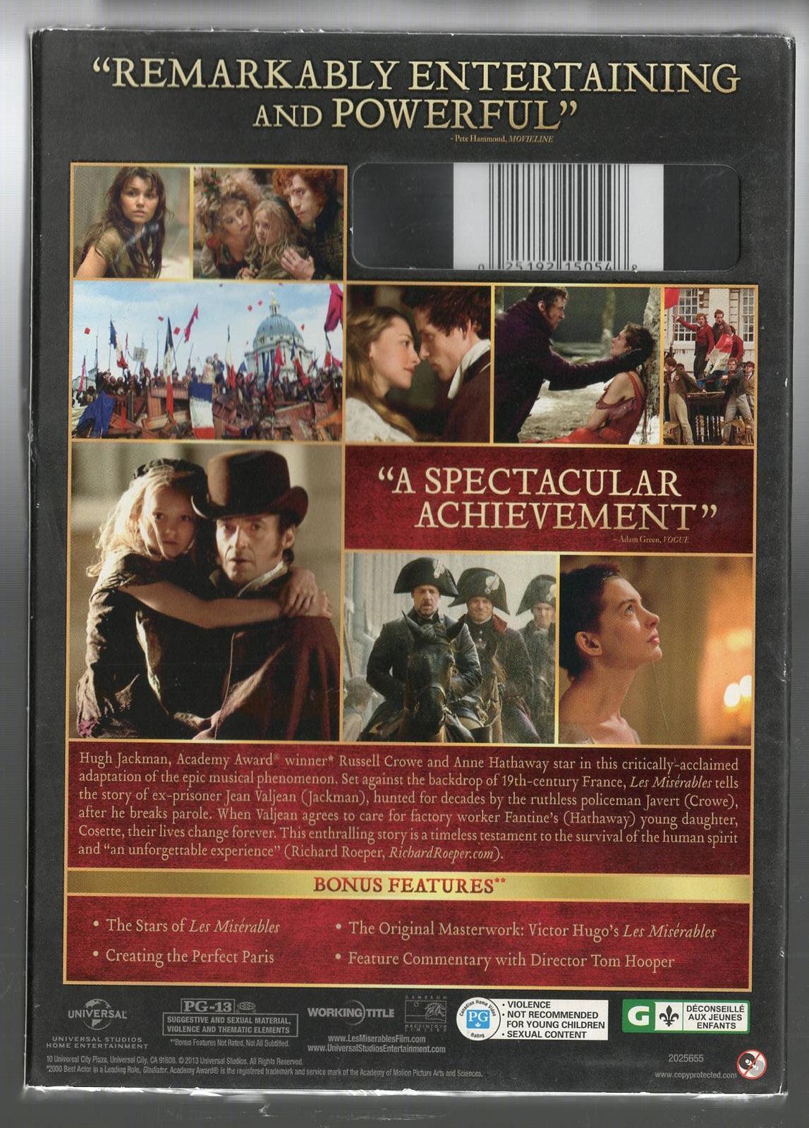 Les Miserables historical fiction tragedy Movie