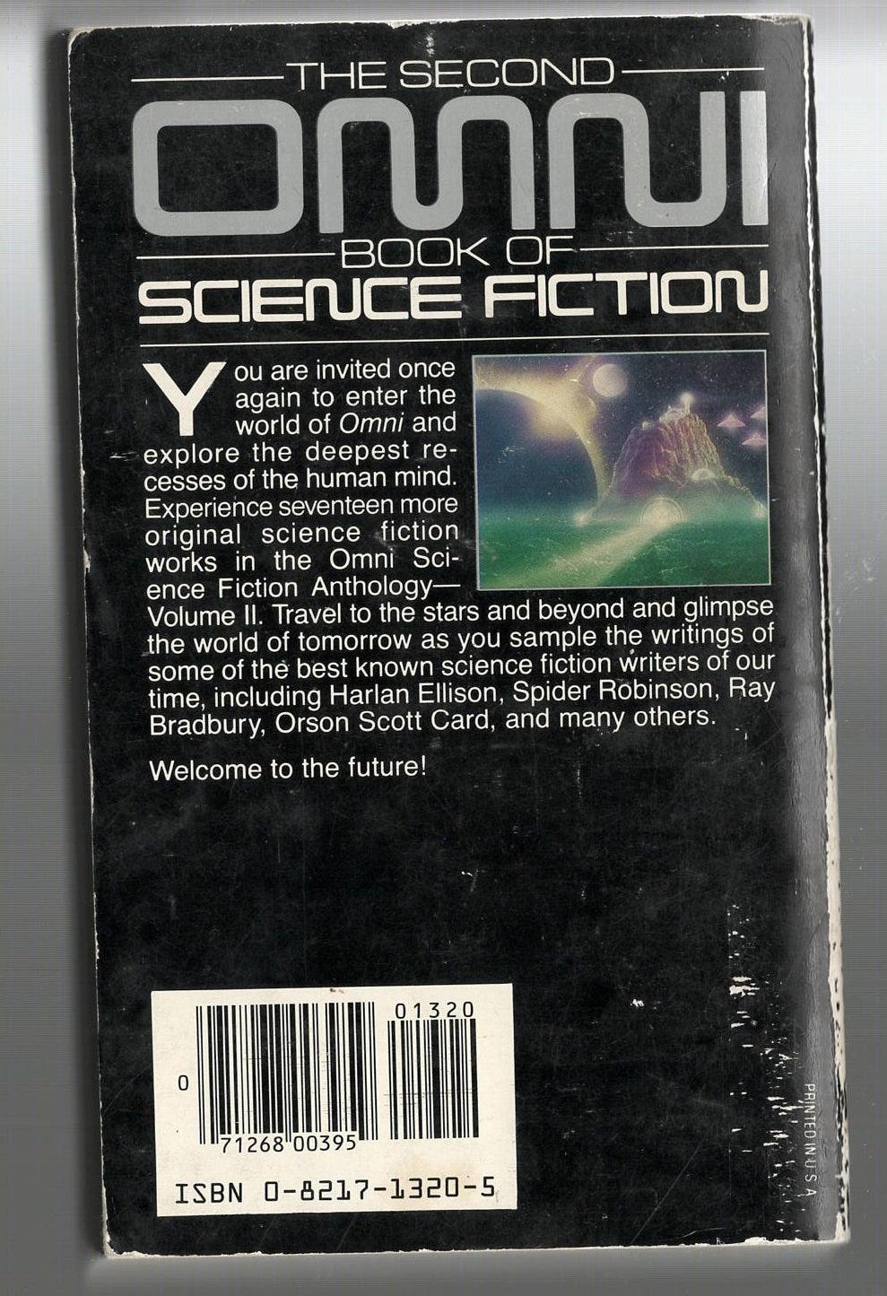 The Second Omni Book Of Science Fiction anthology science fiction Science Fiction Fantasy Short Stories used Books