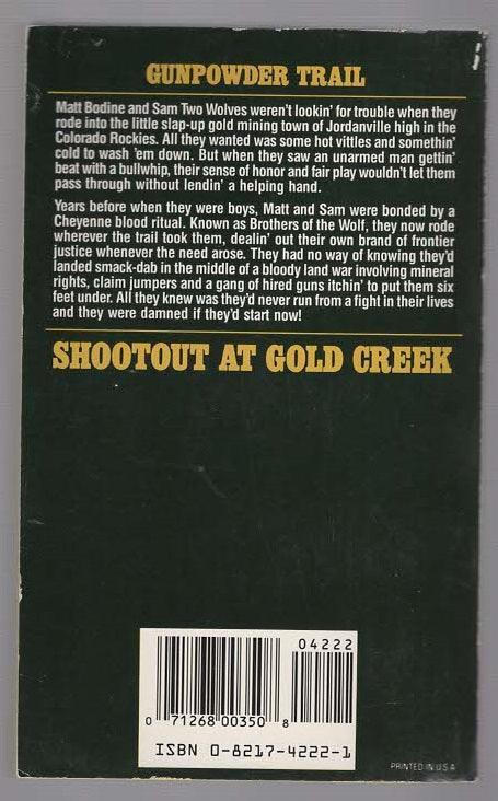 Shootout At Cold Creek Action used Western Books