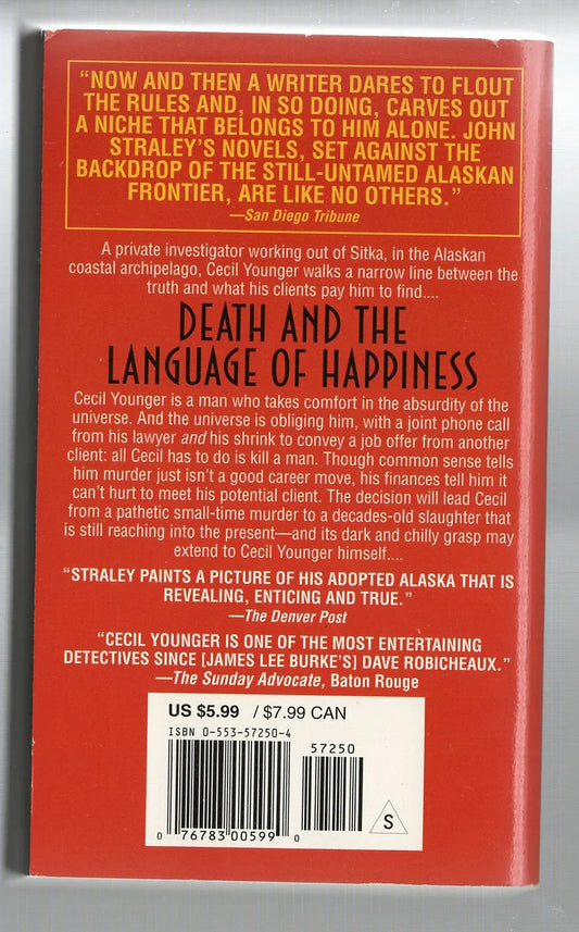 Death and the Language of Happiness Crime Fiction Detective Fiction mystery thriller used Books