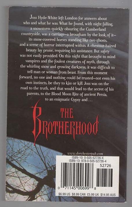 The Brotherhood fantasy Paranormal Paranormal Romance Romance Romantic Suspense Urban Fantasy used Books