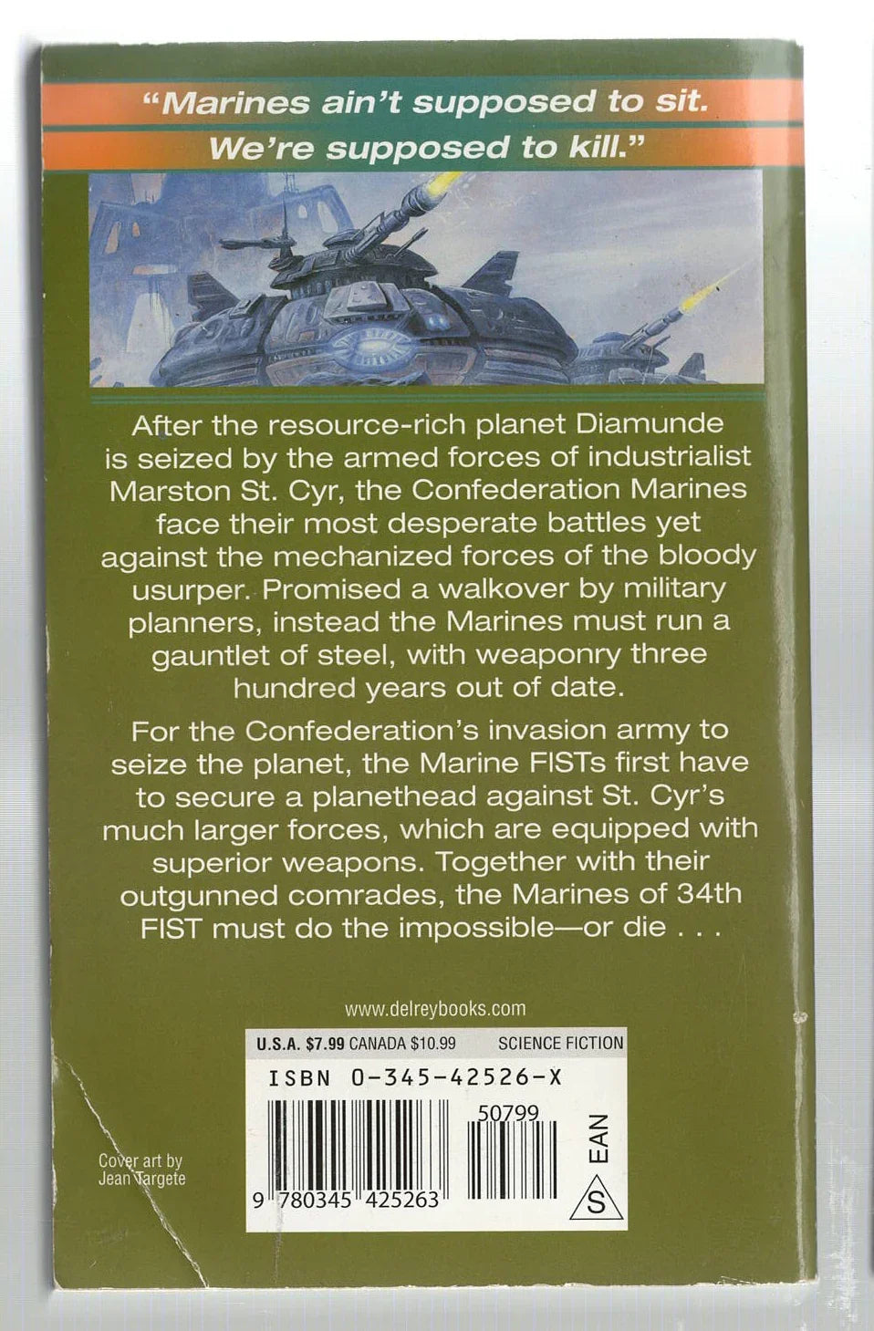 Starfist Adventure Military Fiction Military Science Fiction science fiction Space Opera used War Books