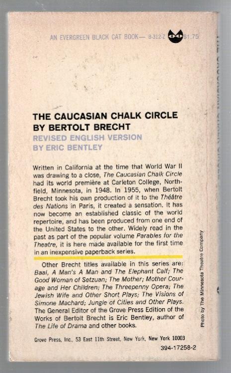 The Caucasian Chalk Circle - Hasberts