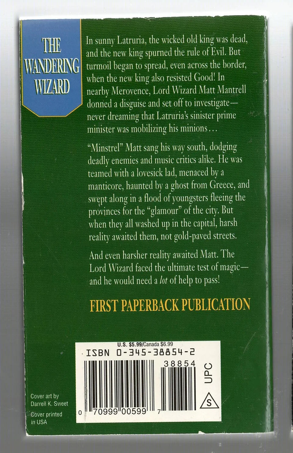The Secular Wizard Alternate History fantasy High Fantasy magic used Books