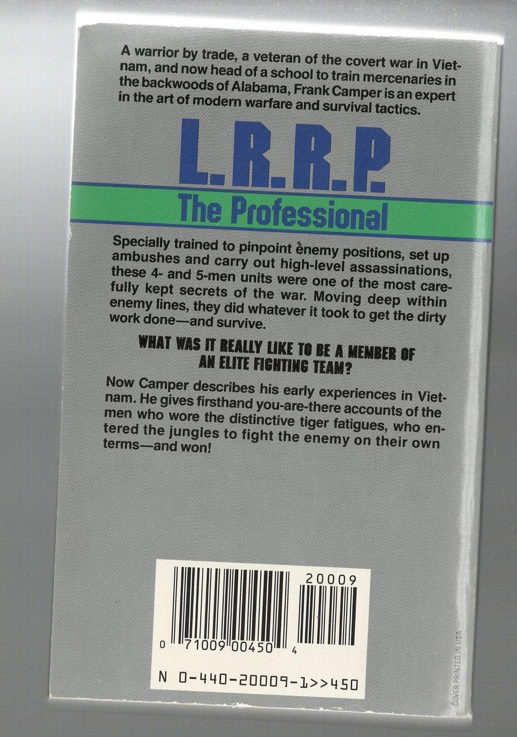 L.R.R.P The Professional Military Military History used War Books