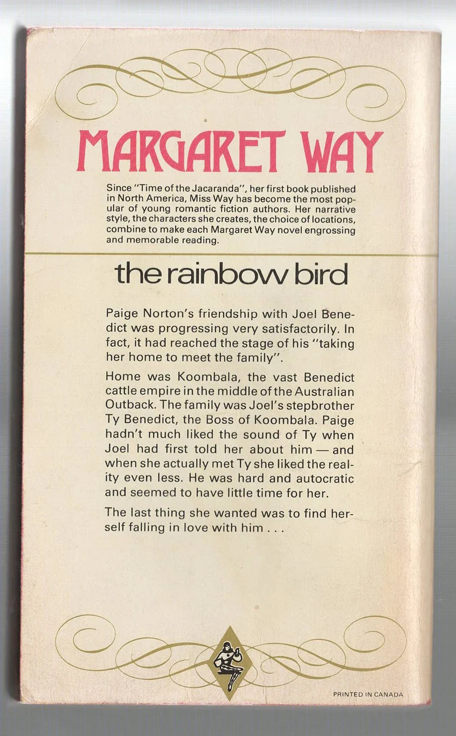 The Rainbow Bird Harlequin Romance used Books