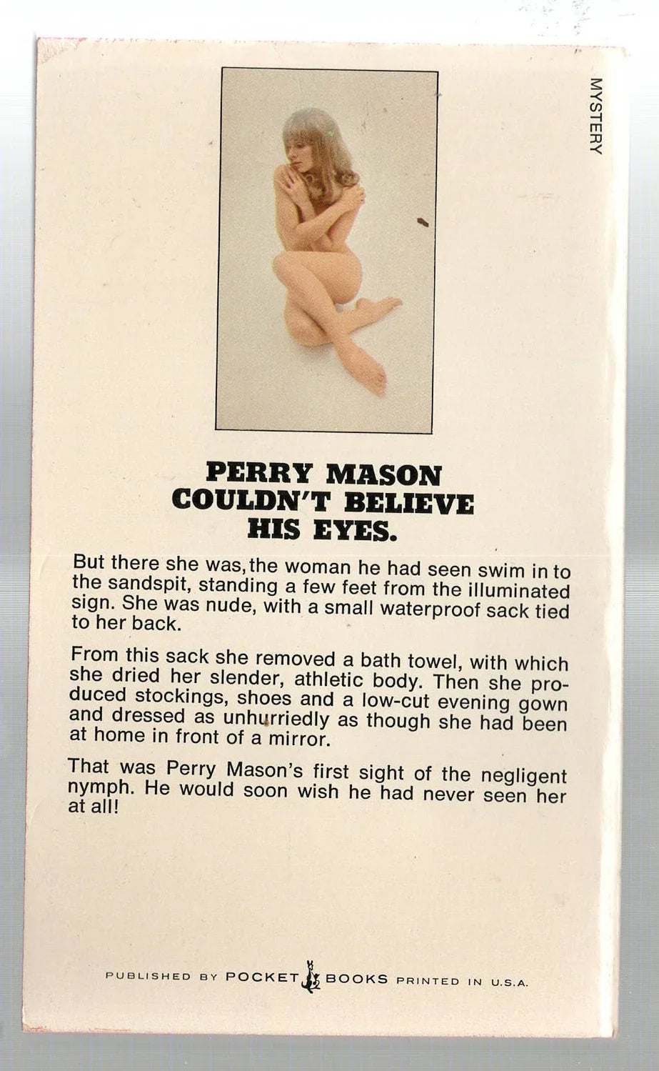 The Case of the Negligent Nymph Crime Fiction Detective Fiction Legal Thriller mystery used Vintage Books