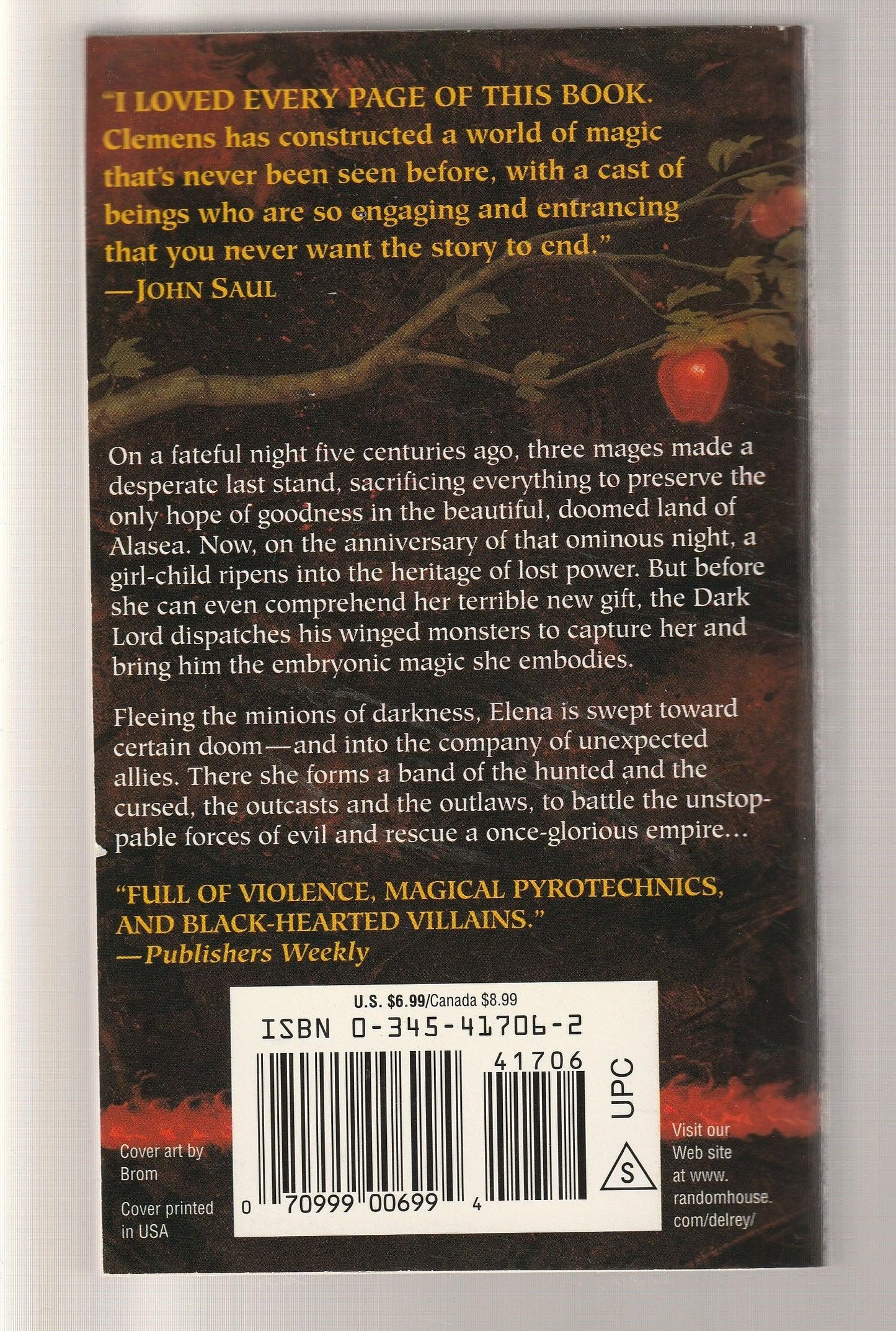 Witch Fire Epic Fantasy fantasy High Fantasy paperback science fiction Science Fiction Fantasy used witch Witches Books
