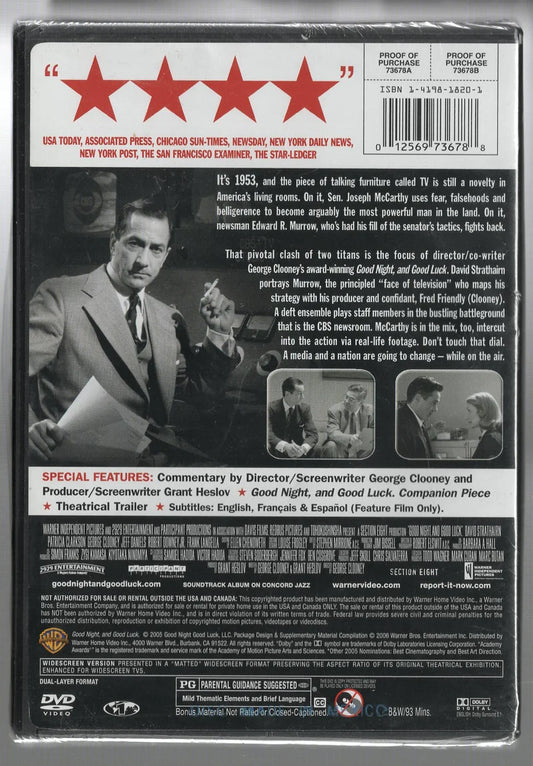 Good Night, and Good Luck. - Hasberts