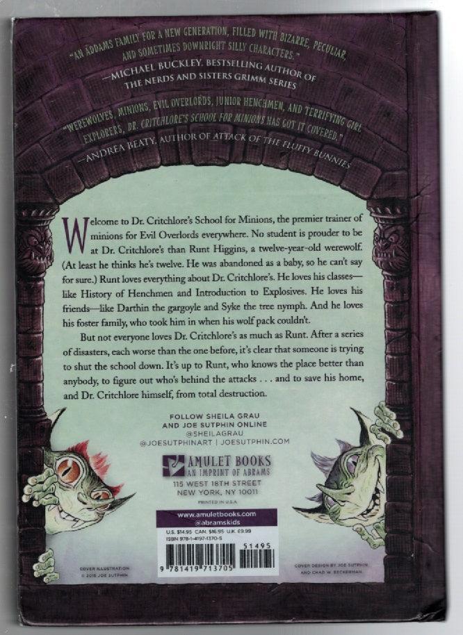 Dr. Critchlore's School For Minions Adventure Children fantasy Humor used Young Adult Books