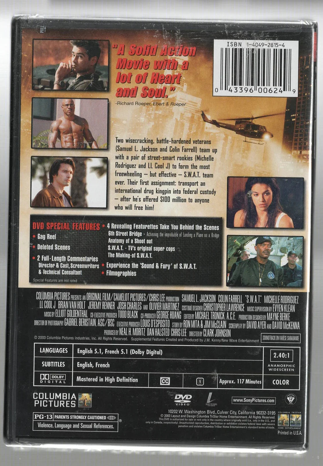 S.W.A.T. Action Action Thriller used Movie