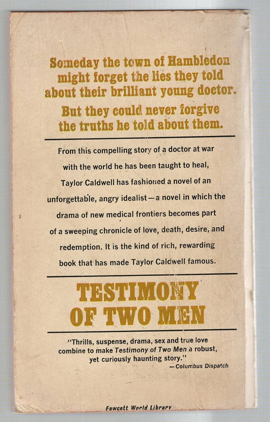 Testimony Of Two Men