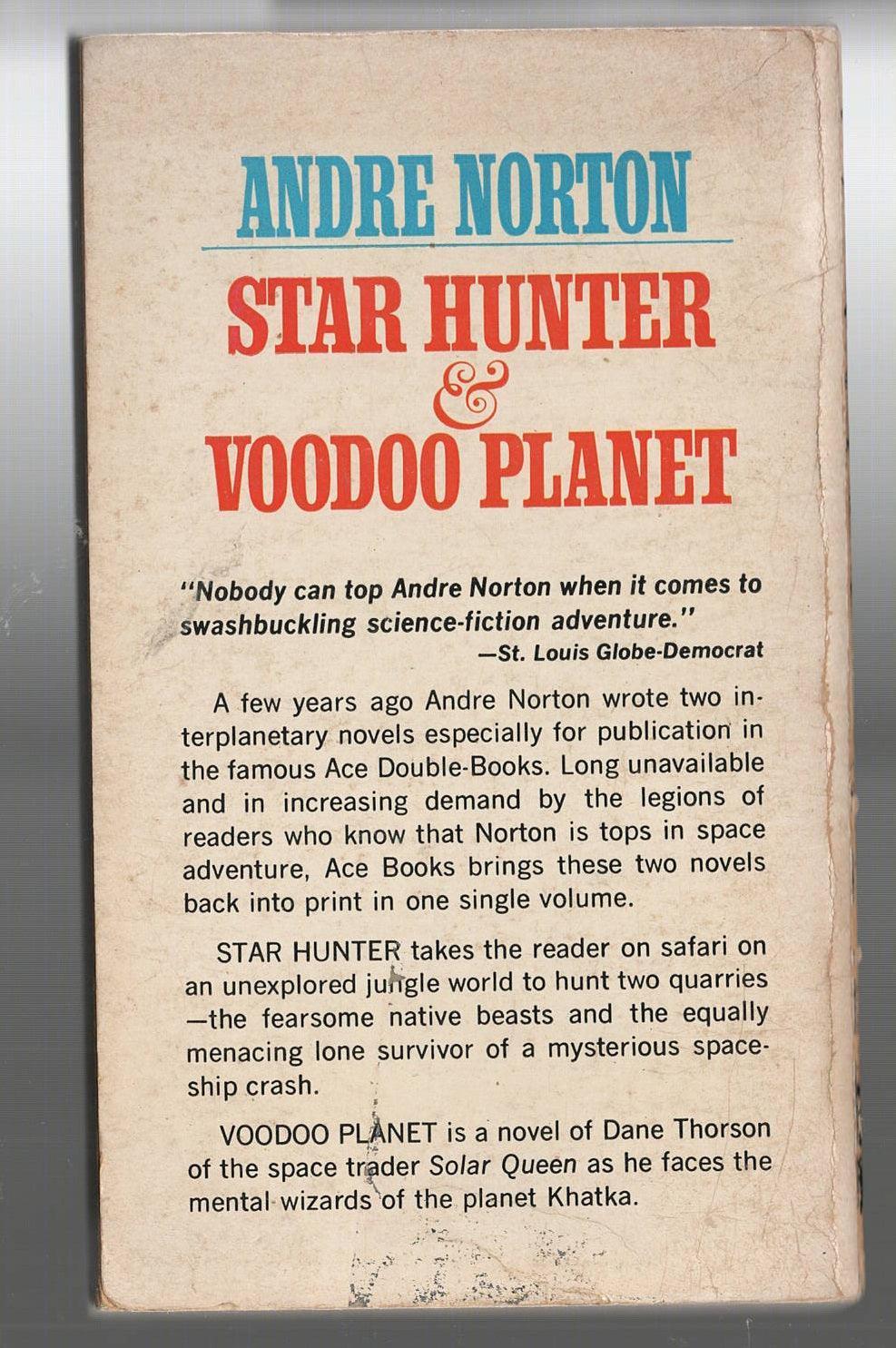 Star Hunter & Voodoo Planet fantasy science fiction Science Fiction Fantasy used Books