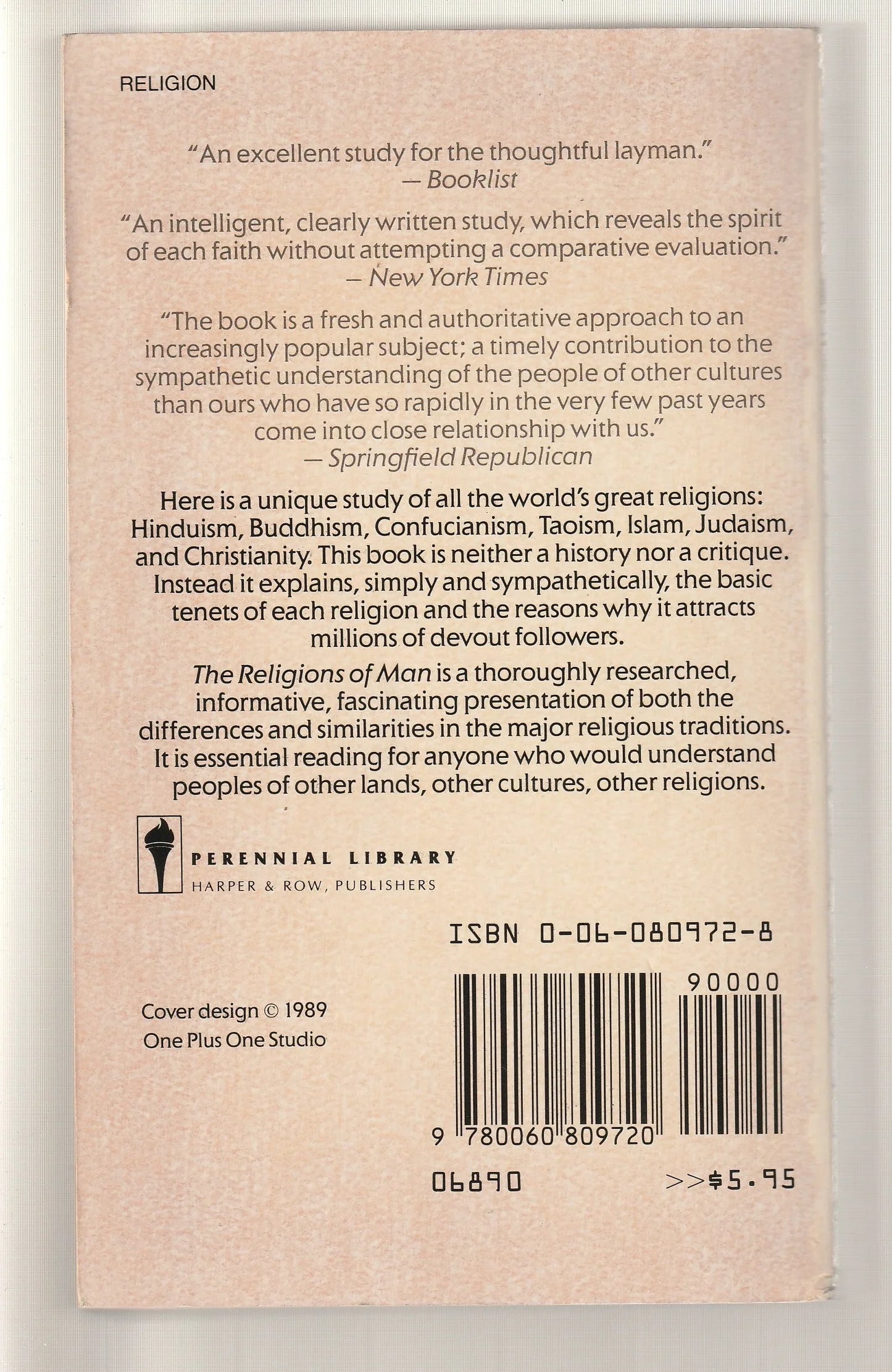 The Religions Of Man