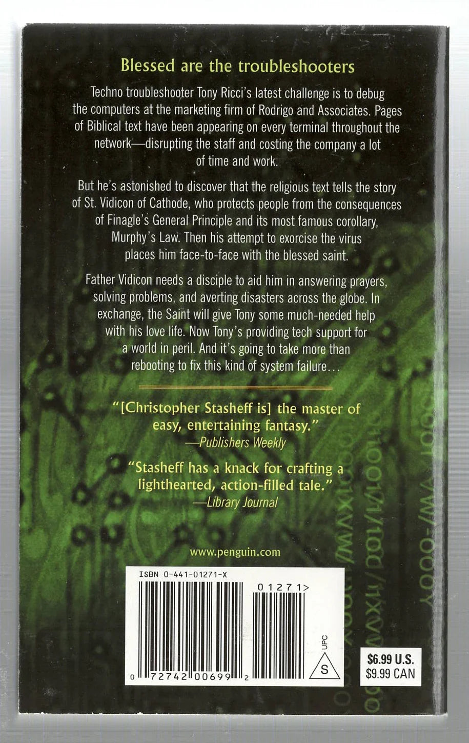 Saint Vidicon to the Rescue - Hasberts