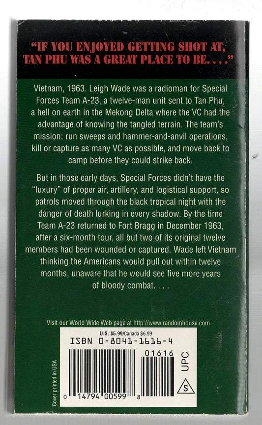 Tan Phu: Special Forces Team A-23 in Combat - Hasberts