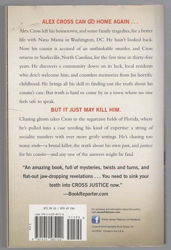 Cross Justice Adventure crime Crime Fiction Crime Thriller Detective Fiction mystery thriller used Books