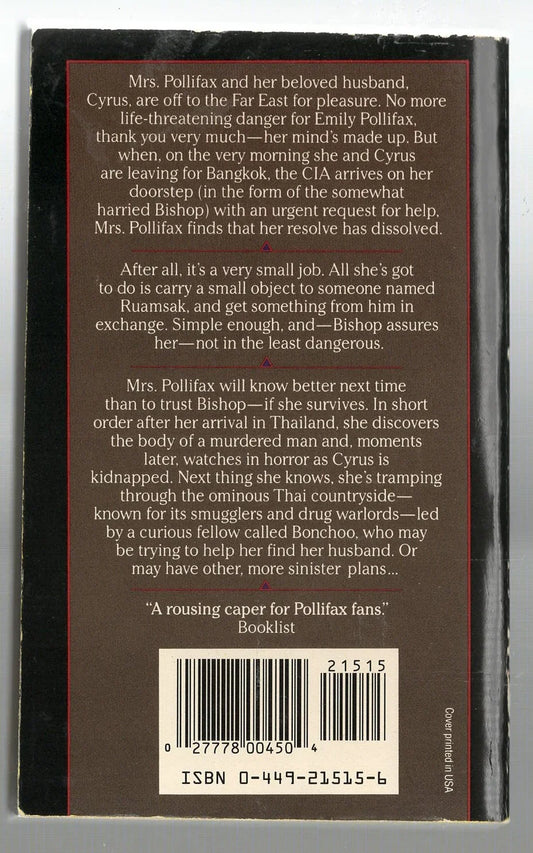 Mrs. Pollifax and the Golden Triangle - Hasberts