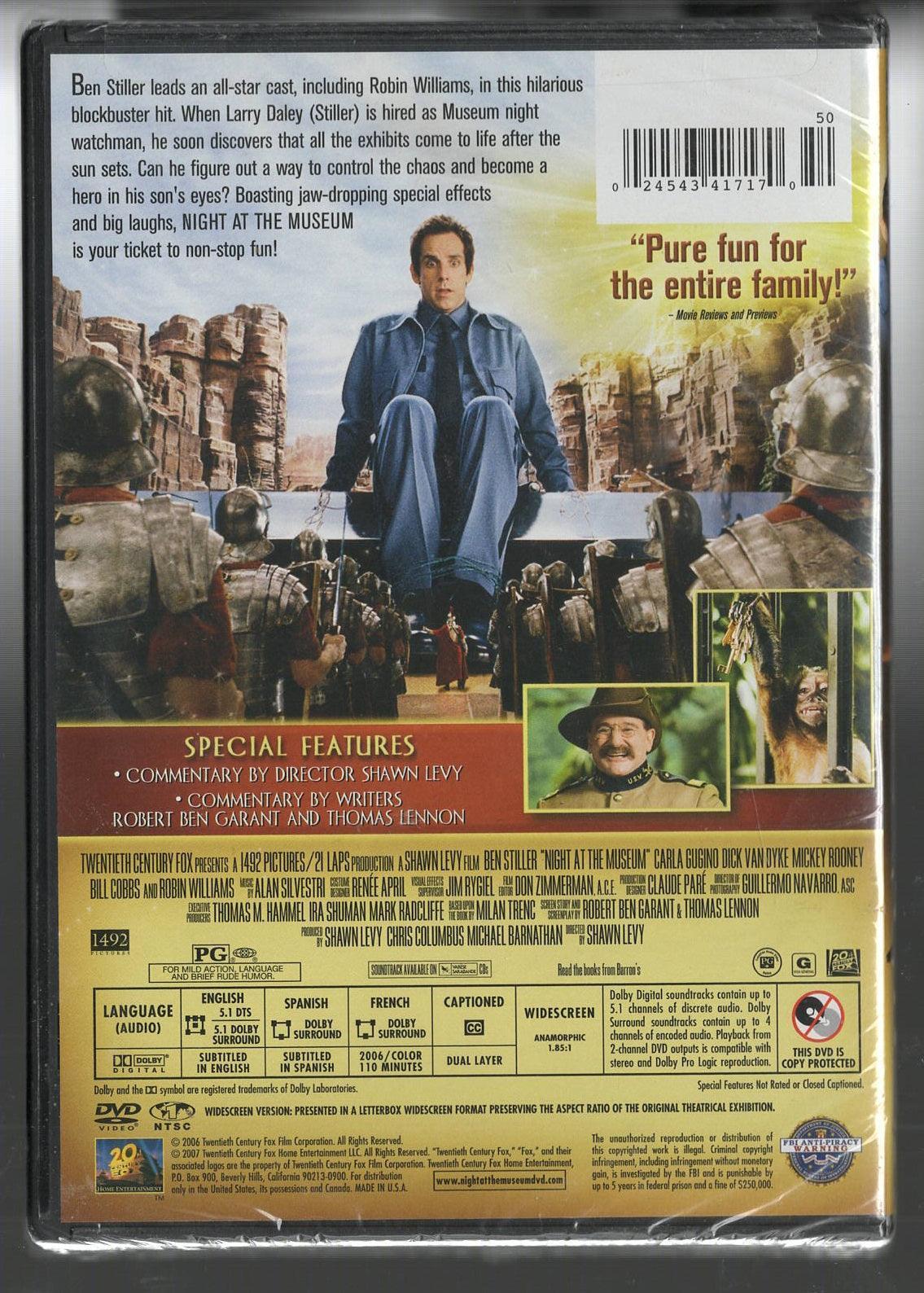 Night At The Museum Adventure Comedy historical fiction Movie