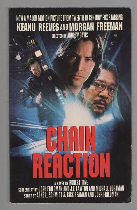 Chain Reaction Action Adventure Movie Tie-In science fiction thriller Books