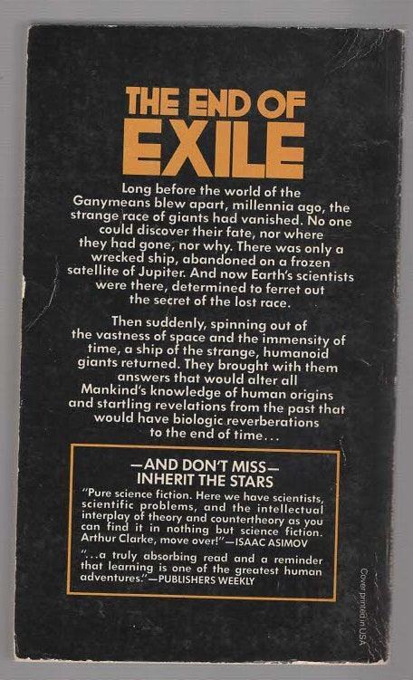 The Gentle Giants Of Ganymede Adventure Classic Science Fiction science fiction Space Opera used Books