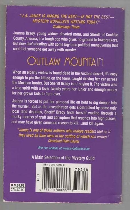 Outlaw Mountain Cozy Mystery Crime Fiction Detective Fiction mystery thriller used Books