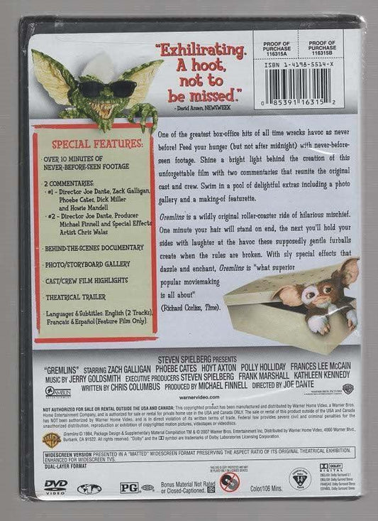 Gremlins 80s Movies Comedy fantasy horror Movies Movie