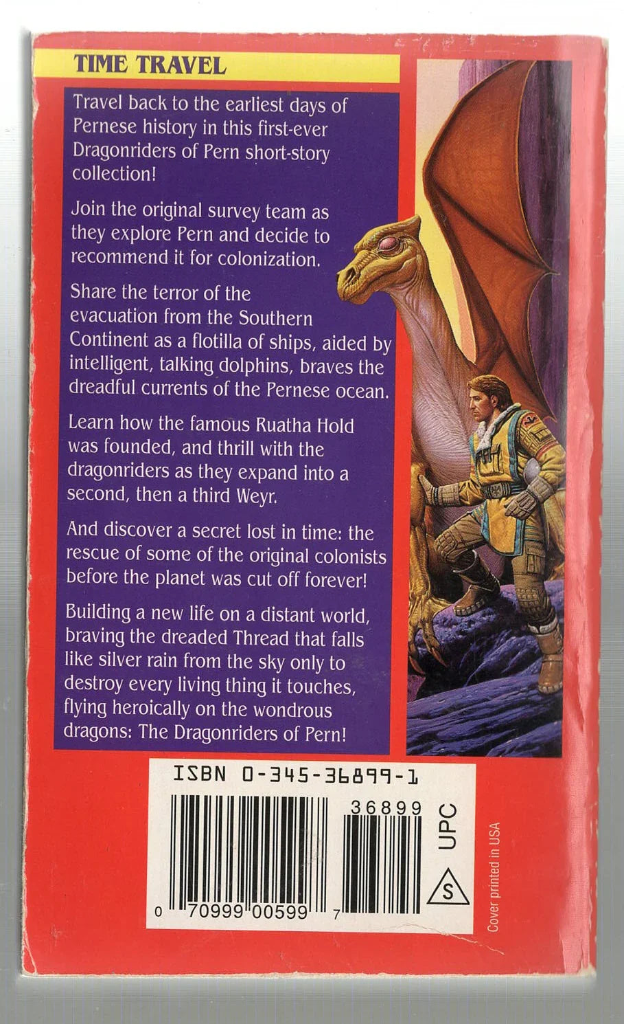 The Chronicles of Pern: First Fall Epic Fantasy fantasy science fiction Science Fiction Fantasy used Books